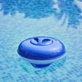 thumbnail image 4 of Graflsoa 8-Inch Floating Pool Chemical Dispenser with Lockable Cap for Bromine Tablets, Adjustable Ring, Durable PP Material, Blue & White Design, 4 of 6