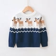 thumbnail image 4 of Synpos 2-7 Years Kids Girl Boy Cute Christmas Sweater Pullover Toddler Long Sleeve Outdoor Outfit., 4 of 5