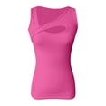 thumbnail image 4 of Womens Summer Tops Cute Summer Tank Tops Basic Sleeveless Tank Top Shirts for Women, 4 of 6