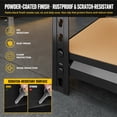 thumbnail image 5 of Nnovaroom Heavy Duty Garage Shelving Unit, Adjustable Metal Storage Shelves, 2400Lbs,5-Tier Boltless Shelf Rack for Basement,Pantry 60"H x 27"W x 11"D, 5 of 10