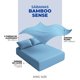 thumbnail image 5 of Juego de Sábanas King Size Spring Air Bamboo Sense Tacto Seda Transpirable Azul, 5 of 5