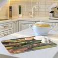thumbnail image 6 of Kitchen Drying Mat 16x18In Drying Dish Mat Dish Drying Mats Kitchen Countertop Multi-Function Drain Drying Mat Kitchen Table Colored Hill, 6 of 8