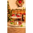 thumbnail image 4 of Valery Madelyn 70ct Elf Christmas Ornaments Set, Red Green White Christmas Tree Ornaments for Xmas Party Decor, 4 of 9