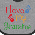 thumbnail image 4 of Inktastic I Love My Grandma Boys or Girls Baby Bib, 4 of 4