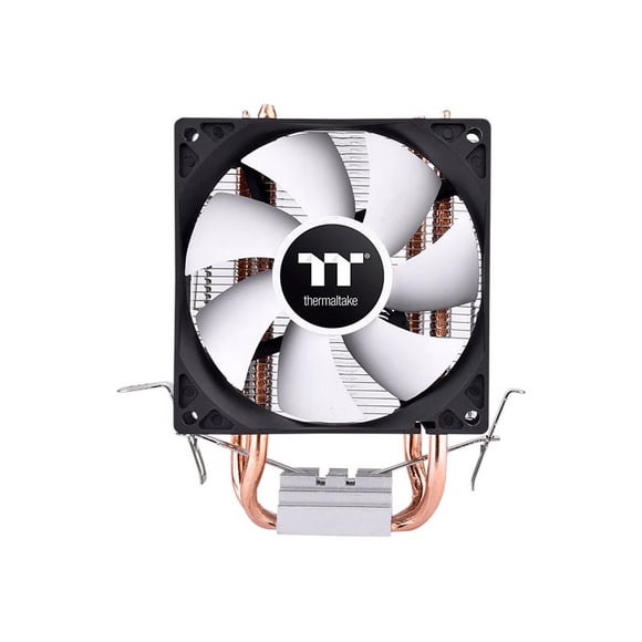 Thermaltake Contac 9 SE - Processor cooler - (for: LGA1156, AM2, AM2+, AM3, LGA1155, AM3+, FM1, FM2, LGA1150, LGA1151, AM4, LGA1200, LGA1700) - aluminum - 92 mm