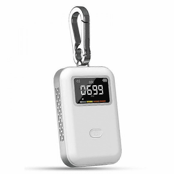 Mini CO2 Detector,Air Quality Monitor, Infrared CO2 Monitor for Travel Home Indoor,You Can Use Anywh
