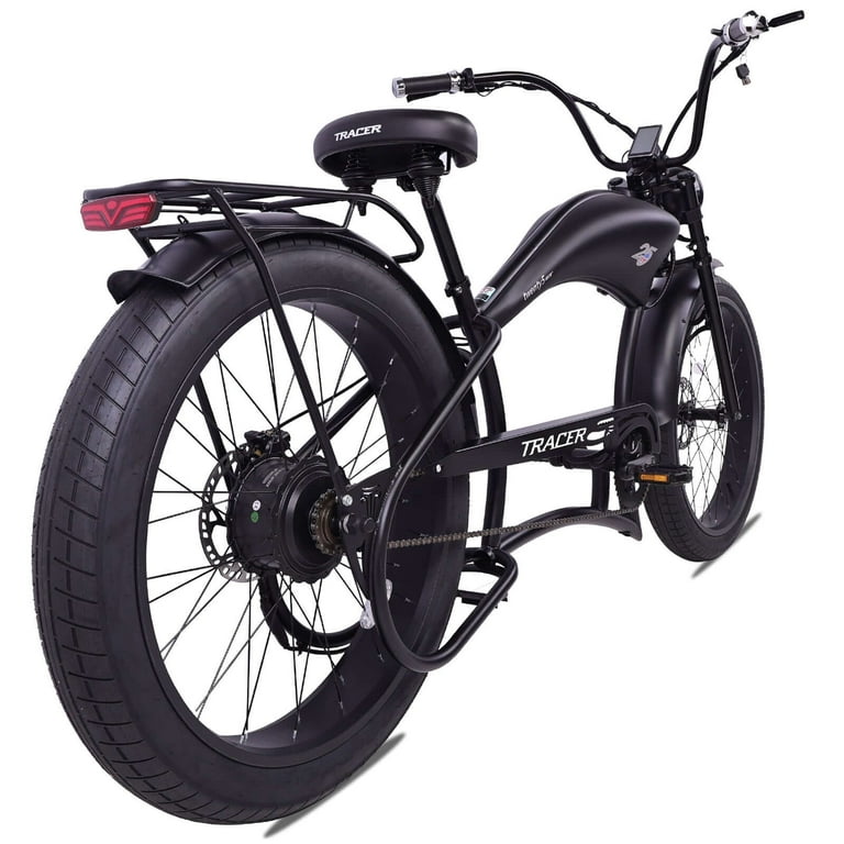 Twenty5 GT 800W Chopper Stretch Cruiser Ebike, 26