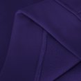 thumbnail image 4 of tklpehg Womens Fleece Hoodies with Pocket Long Sleeve Tops Vintage Sweatshirt Hooded Lightweight Classic Solid Color Casual Loose Going Out Tops Pullover (Purple,XL), 4 of 6
