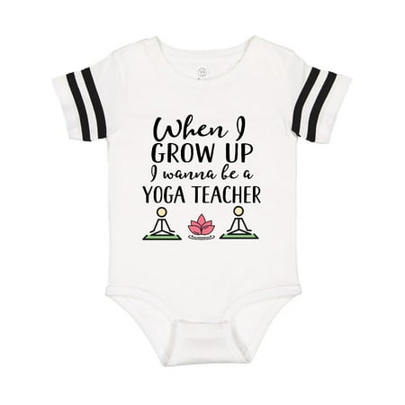 

Inktastic Future Yoga Teacher Instructor Gift Baby Girl Bodysuit