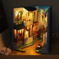 thumbnail image 3 of de casa de muñecas en miniatura de madera Jiangnan Water Village 3D DIY perfke mini casa de muñecas de bricolaje, 3 of 9
