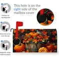 thumbnail image 3 of Fall Mailbox Covers Magnetic Standard Size 18x21 Inch Autumn Harvest Pumpkin Maple Leaf Bird Mail Box Cover Thanksgiving Mailboxes Wraps Post Letter Box Cover for Outdoor Garden Yard Decor, 3 of 6