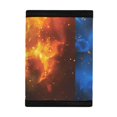 thumbnail image 3 of Uourmeti Fire Ice Wolf Print Trifold Card Wallet for Sports, Polyester Children's Wallet with Slim Foldable Coin Purse Organizer, 3 of 6