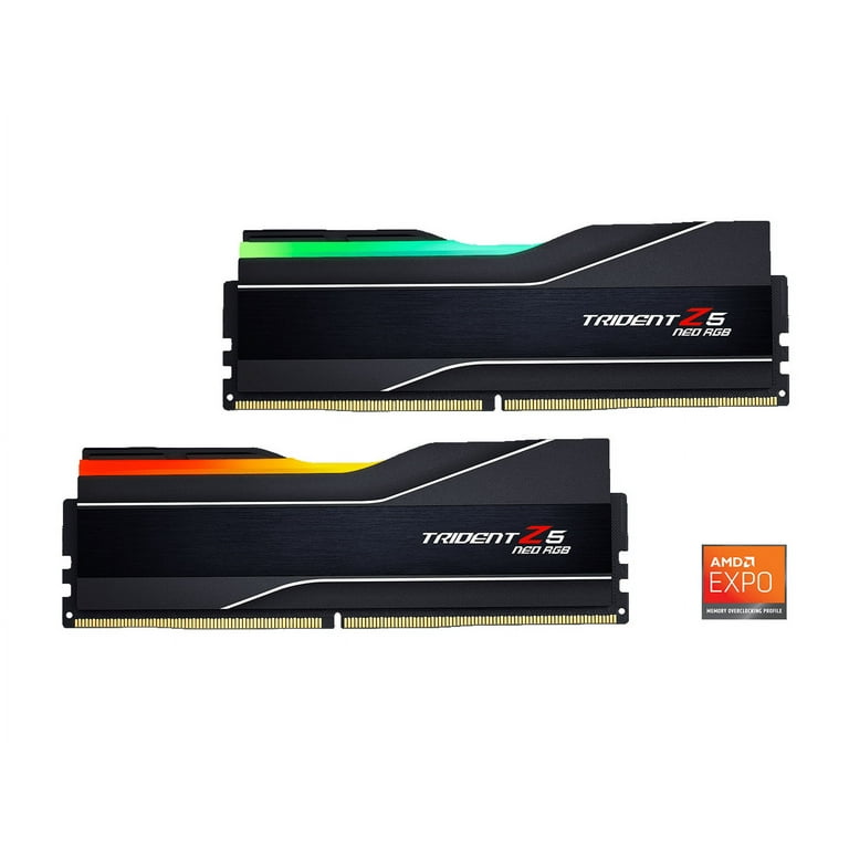 G.SKILL Trident Z5 Neo RGB 32GB (2x16GB) DDR5 6400 PC5 51200 G.SKILL Trident Z5 Neo RGB 32GB (2x16GB) DDR5 6400 PC5 51200