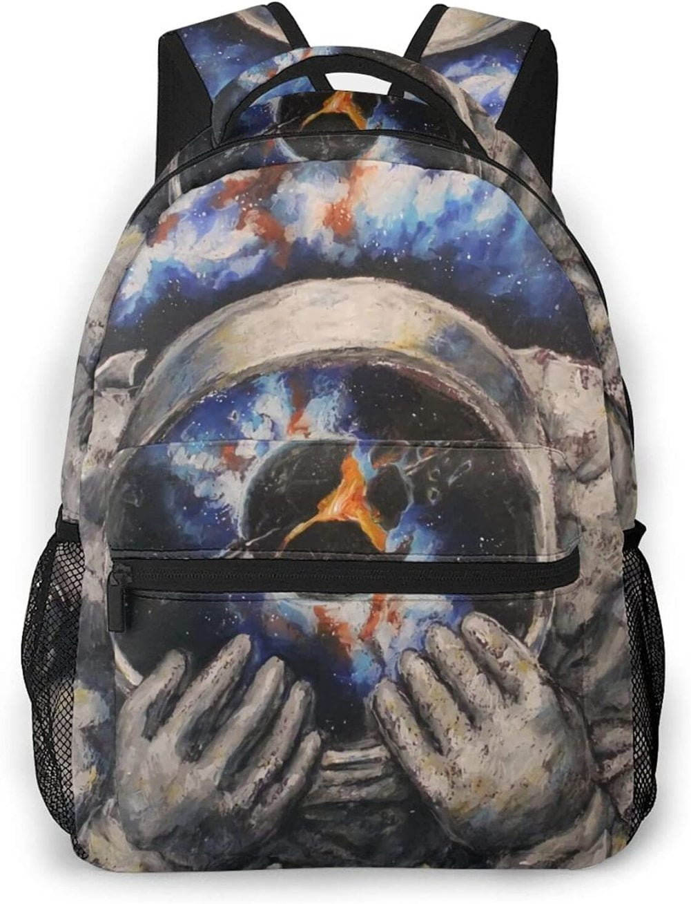 Bags Backpacks Guess Daypack black-light grey allover print casual look 
