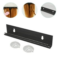 Milisten Black Hair Wig Holder Stand for Salon and Home Use, Adjustable Wig Display Stand, 1 Pack