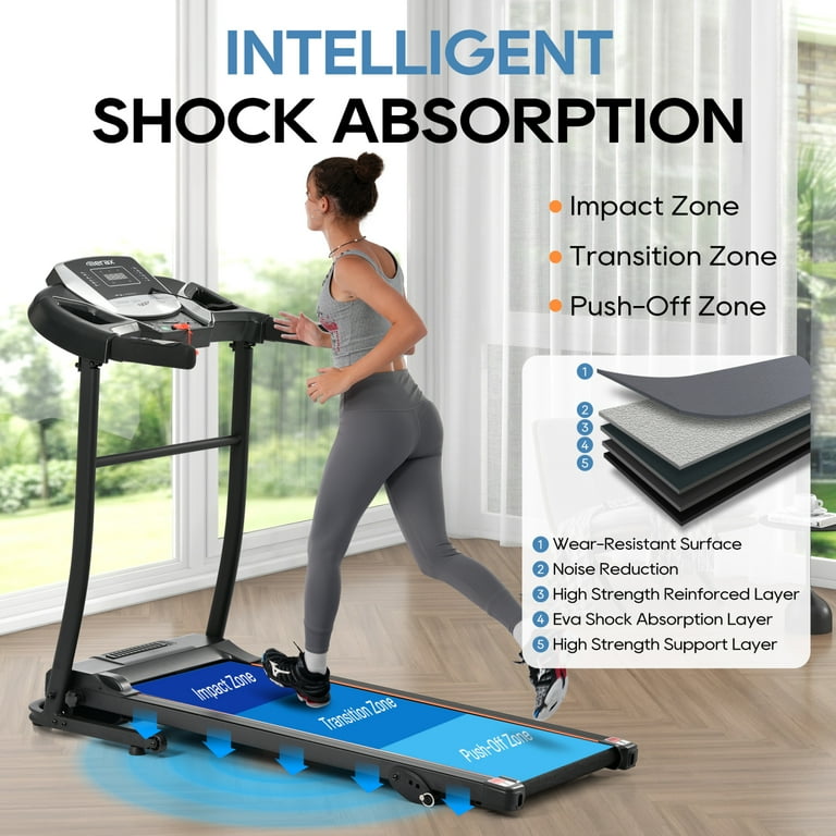 The BEST Treadmill Sprints Workout to Burn Fat Quickly HIIT Training 2.5 HP Home Use Incline Treadmill in USA Stock
