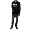 thumbnail image 5 of Puma Power Logo Pullover Hoodie, Black, 5 of 6