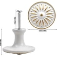 thumbnail image 2 of 10PCS Vintage Drawer Door Handle, 35MM Furniture Knob, Round Drawer Knobs, Brass Door Knobs, Furniture Handles (White), 2 of 5