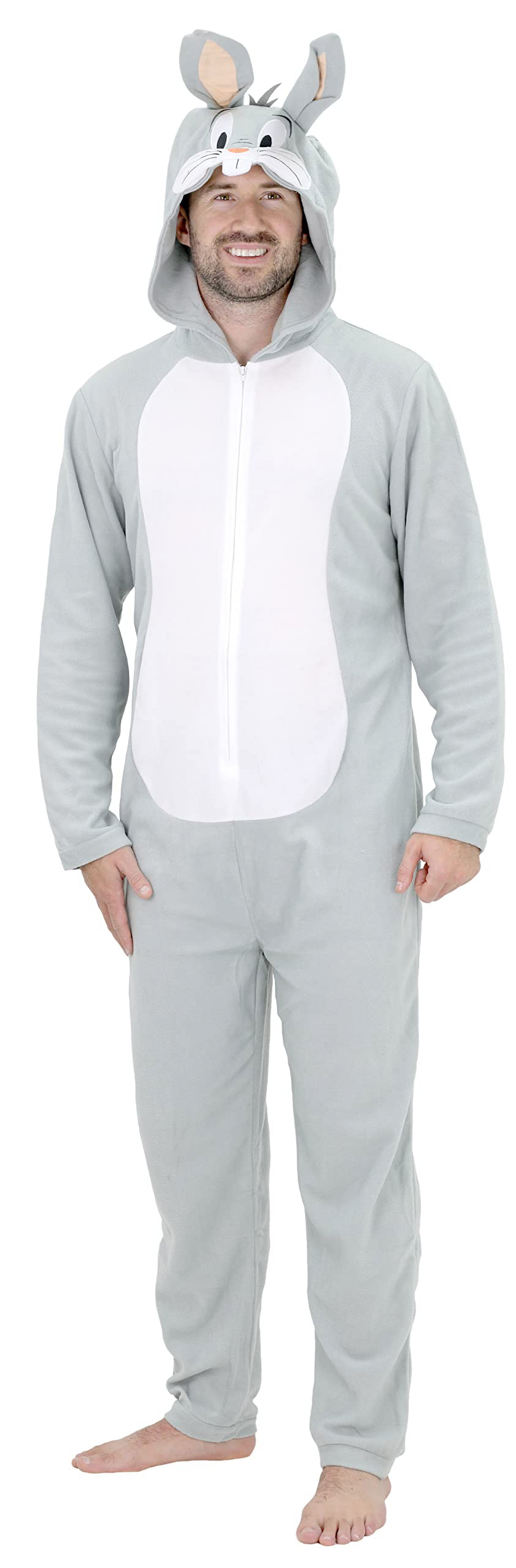 Disfraz de pijama Looney Tunes Bugs Bunny Union para hombre Walmart en linea