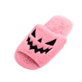thumbnail image 3 of Basysin Women Halloween Slippers Slip On Soft Plush Warm House Shoes Fashion Fluffy Indoor Slippers Casual Home Footwear for Autumn Winter, 3 of 6