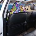 thumbnail image 4 of Bulopur Psychedelic Retro Flower Power Car Seat Towel Universal Soft Breathable Seat Protector for Boho Vintage Car Decor Fit SUV Sedan Truck, 4 of 8