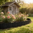 thumbnail image 4 of Garden Fence, 10PCS Plastic Mini Wave Border Edging, Decorative Small Garden Barrier, Flexible Lawn Liner for Flower Bed, Yard, Patio, Planter & Outdoor Landscape, 4 of 6