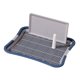 thumbnail image 1 of Inodoro para perros, orinal de entrenamiento para cachorros con protección de pared, malla para desechos de cachorros, almohadilla para orinal para pe Gran azul oscuro, 1 of 8