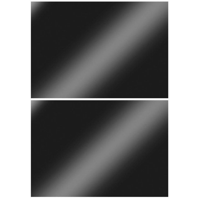 2 piezas de película de privacidad para computadora, película a prueba de miradas, filtro de pantalla de privacidad negro