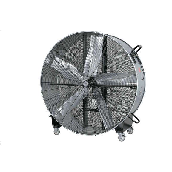K Tool International 77760 60 Inch Belt Drive Drum Fan, Two Speeds