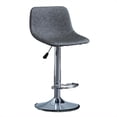 thumbnail image 1 of Sillas de Barra Acolchada con Respaldo ilios innova  minimalista gris, 1 of 5