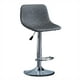 thumbnail image 1 of Sillas de Barra Acolchada con Respaldo ilios innova  minimalista gris, 1 of 5