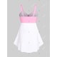 thumbnail image 2 of Tankini de Talla Extra con Estampado de Hojas Rosegal  Camisetas tallas grandes, 2 of 5
