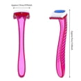 thumbnail image 3 of 12 Pcs Rasoir pour Femmes Tondeuse Bikini Accessoires de Voyage Durables Rasoirs pour Femmes Rasoir Épilation du Pubis Rasoir de Beauté Rasoir de Type T pour le Corps Cosmétique T, 3 of 5