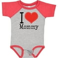 thumbnail image 3 of Inktastic I Love Mommy Heart Boys or Girls Baby Bodysuit, 3 of 5