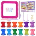thumbnail image 5 of JUGAAD LIFE Weaving Loom Kit Toys for Kids and Adults, 108 PCS DIY Potholder Loops Arts and Crafts for Girls 6 7 8 9 10, Pot Holder Loom Knitting Kits, Birthday Gifts for Boys, 5 of 9