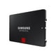 Samsung 860 PRO MZ-76P512BW - SSD - Crypté - 512 GB - Interne - 2,5" - SATA 6Gb/S - Tampon: 512 MB - 256-bit AES - Cryptage Opal TCG 2.0 – image 1 sur 10