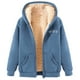 thumbnail image 2 of Chaqueta y sudadera informal con capucha de manga larga para mujer, con estampado de moda, de polar y capucha, 2 of 4
