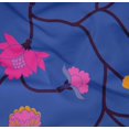 thumbnail image 5 of oneOone Cotton Poplin Twill Blue Fabric Leaves & Clover Sewing Fabric By The Yard Printed Diy Clothing Sewing Supplies 56 Inch Wide, 5 of 6