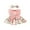 Pink, variant on BemeyourBBs Newborn Baby Girls Summer Clothes Cute Infant Baby Girls Romper Dress Rib Knit Flower Print Lace Sleeveless Front Bowknot Princess Dress Headband