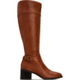 thumbnail image 2 of Style & Co Women's Vannie Closed Toe Mid Calf Riding Boots Brown Size 9 M, 2 of 4