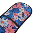 thumbnail image 4 of Yayeee Double Oven Mitt Kitchen Heat Resistant Baking 35" x7" Quilted Glove, Pink Flowers Pattern, 4 of 6