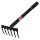 thumbnail image 1 of WORGEOUS 1pc Garden Rake Manganés Steel Rake Cultivation Herramienta Arado Rastrillo de malezas, 1 of 7
