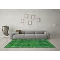 thumbnail image 3 of Ahgly Company Indoor Rectangle Oriental Green Industrial Area Rugs, 5' x 7', 3 of 4