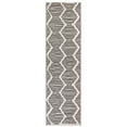 thumbnail image 2 of World Rug Gallery Boho Stripe Design Area Rug - CREAM 2'x7', 2 of 9