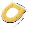 thumbnail image 6 of XiYing Thickened Toilet Seat Cover, 1-Pack, Easy Installation No Tools, Seasonal Home Decor, Soft Cushioning for Bathroom Use, 6 of 6