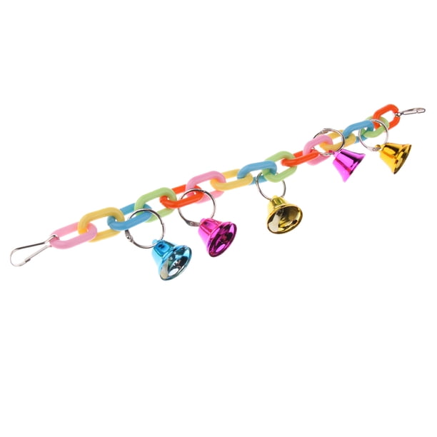 Juguete para masticar de plástico flexible para mascotas, pájaros, hámster, conejo, golosinas y masticables para el cuidado de los dientes 2 jinwen Pet Bird Chew Toy