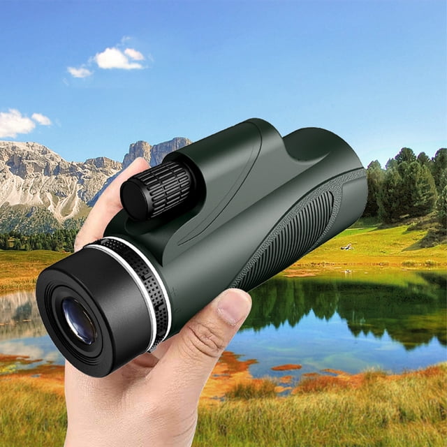 LSLJS Single Telescope 10x50 High Power High-definition Bird Watching Outdoor Mobile Phone Camera Telescope, Single Telescope