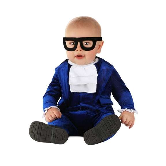 Infant 60s Blue Swinger Costume