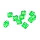 thumbnail image 1 of Conjunto de 10 piedras preciosas facetadas para juegos de rol Verde, 1 of 7