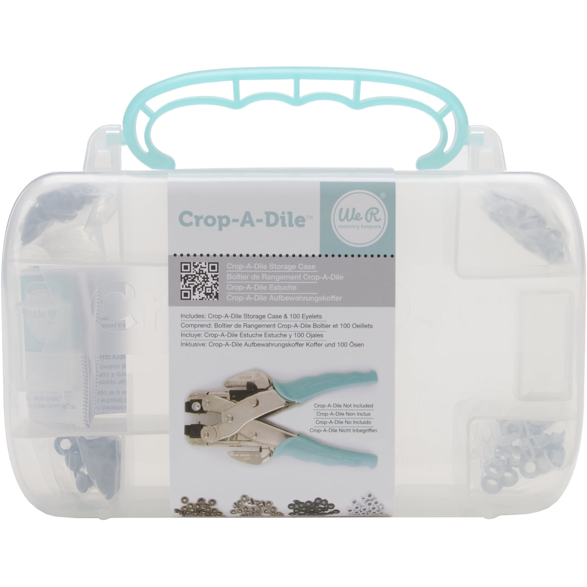 Crop-A-Dile Case With Eyelets